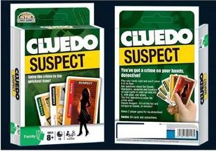 TEMSON Cluedo Suspects Card Game for Kids & Adults (Multicolor)