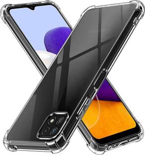 Lustree Back Cover for Samsung Galaxy F42 5G / A22 5G Bumper Silicon Transparent Case