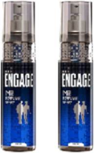 Engage DEO M2 GAS FREE PA OF 2 Body Spray  -  For Men & Women