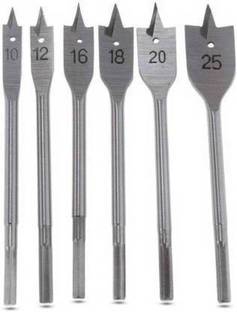 Inditrust Flat wood Drill Bit set 10mm, 12mm, 16mm,25mm18mm,20