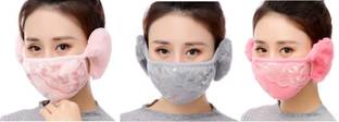 4 YOU Warm Mask, Winter Mouth Muffle/Earmuffs/Unisex Winter Mouth Muffle/Earmuffs/Ear Winter Mask/Mask For Women Ear Muff