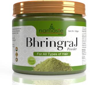 Namaste Veda 100% Pure & Natural Organic Bhringraj Powder (Eclipta Aba)