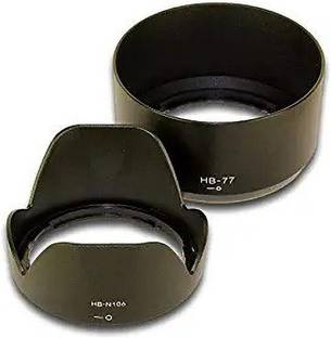 SUPERNIC HB-N106 Bayonet Lens Hood for Nikon HB-N106 Bayonet Lens Hood for 18-55mm AF-P & 18-55mm f/3.5-5.6G VR AF-P DX Lens Hood (55 mm, Black)  Lens Hood
