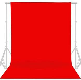 SIAMART 6x9 FT Red LEKERA Backdrop Photo Light Studio Photography Background ( Stand Not Included ) Reflector