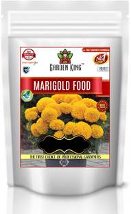 Garden King Marigold Food, Essential Organic Fertilizer for Marigold Plants, Double Filtered with All Required Nutrients and Active Micro-Organism for heavy flowering Fertilizer
