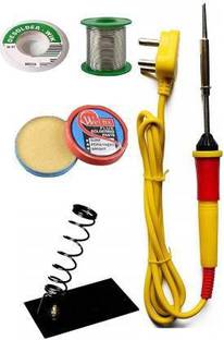 Coin Master 5 in 1 25W Iron Kit | 5 Meter Soldering Wire | Soldering Paste | Wik | Soldering Iron Stand | Soldering Iron 25 W Simple 25 W Simple