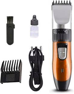 UGJK Professional Hair Trimmer Beard Hair Clipper Powerful Rechargeable Electric Cordless Hair Shaver Runtime: 180 min Trimmer for Men & Women (Multicolor) Trimmer 180 min  Runtime 4 Length Settings