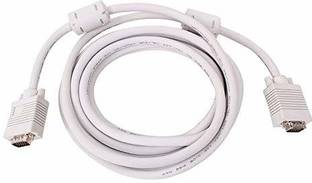 Earthcom  TV-out Cable VGA Cable 5 Meter Male to Male 15Pin 5M for Monitor,Personal Computer, Projector