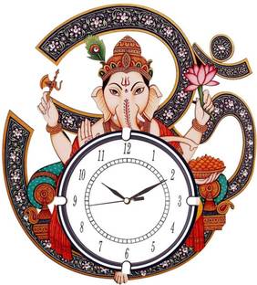 DWC Analog 43.18 cm X 35.56 cm Wall Clock