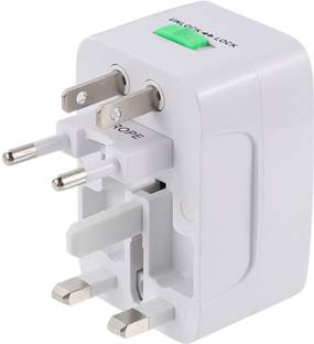 ASTOUND ™ All-in-one US/UK/AU/EU Travel AC Power Adapter Plug Converter Worldwide Adaptor
