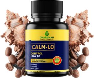 Dharishah Ayurveda Calm Lo for Controlling Low Blood Pressure, BP Ayurvedic Medicine
