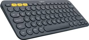 Logitech K380 / Easy-Switch for Upto 3 Devices, Slim Bluetooth Laptop-size Tablet Keyboard Compatible with Desktop, Laptop, Mac