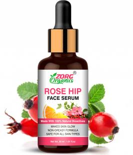 Zorg Organics Radiant Glow Face Serum - Rose Hip