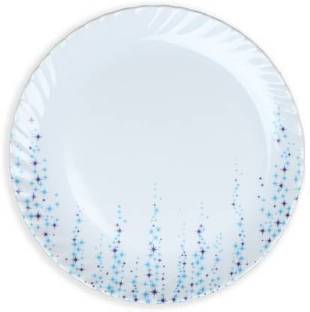 Golden Fish Melamine Round Quarter Plates (Pack of 6, 7 Inches, Geometric Print) Quarter Plate