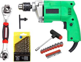 Shopper52 Powerful Electric Drill Machine DRL13P21p48in1 Angle Drill