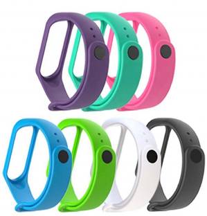 AUDICE BEST BUY Combo of 07 pieces Replacement Fitness Tracker Wrist Belt Band MI 3 & 4 Smart Band Str...