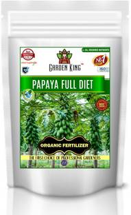 Garden King Papaya Full Diet, Essential Organic Fertilizer For Papaya Plants, Double Filtered with All Required Nutrients and Active Micro-Organism for fast Growth Fertilizer