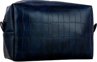 RUBAB MEN Vegan Leather Toiletry & Shaving Kit Bag| Splashproof Travel Pouch Travel Toiletry Kit