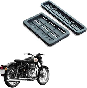 autoformonix Bike Number Plate Frame for Royal Enfield Classic 350 Bike Number Plate