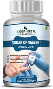 AYOGAHERBAL Sugar Optimizer for Diabetic care,Control and regulate blood glucose level