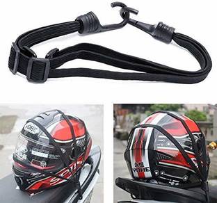 Hybrid Motors Universal Helmet Strap Vehicle Cargo Net