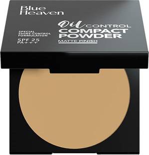 BLUE HEAVEN Oil control compact powder matte finish Honey medium 301 Compact