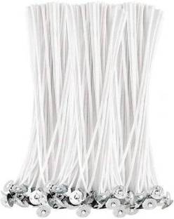 MAGICMOON Candle Making Wick , Wax Coated Candle Wick Thread - 12 Inches (Pack of 50 Piece) Cotton Wick
