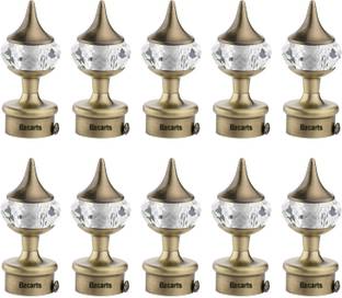 Bzcarts Gold Curtain Knobs Metal