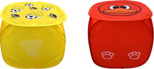 Dakshya Industries 30 L Red, Yellow Laundry Bag