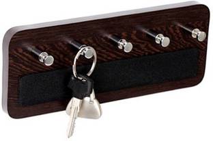Decorhand Elegant Key holder Wooden Wall Shelf