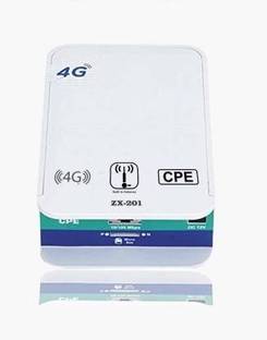 HANUTECH Wireless 4G LTE 2.4Ghz SIM Router | 2 External 5Dbi Antennas Upto 150Mbps Speed | Plug and Play with Standard SIM Card Slot 4G Router 2.4 GHz 150 Mbps Wifi Speed Dual Band Internal & External Antenna MiFi (Sim Based)