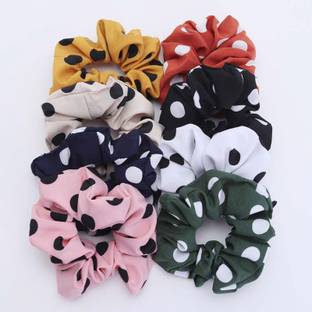 Shree Raghuvar Shifon & Satin Random Color & Print Rubber Band