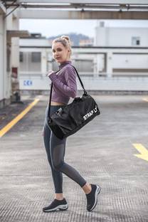 Straplt Sports Gym Bag,with Wet Pocket & Shoes Compartment