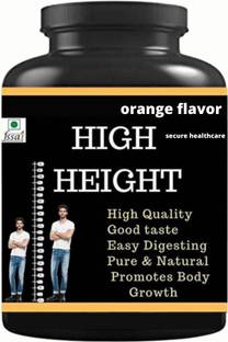 Secure Healthcare high height orange flavor height gainer pack of 1