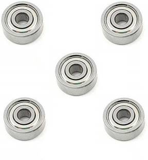 Sauran Pack of 5 Ball Bearing 8mm inner and 22mm outer Dia for Angle Grinders, 3D Printer, Robotics & DIY Projects Wheel Bearing