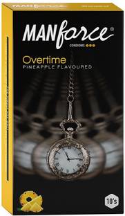 MANFORCE OVER TIME PINEAPPLE FLAVOUR CONDOM Condom