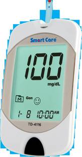 Smart Care Blood Glucose Monitoring System Glucometer