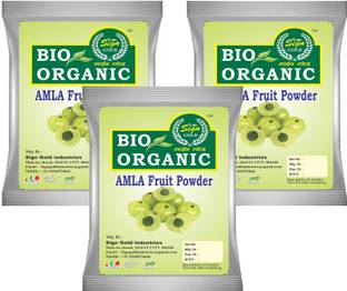 sign gold Amla Powder For Hair Growth 300 Grams, 100% Pure, Organic and Double Filtered