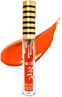 Galsmaky Long Lasting Waterproof Liquid Lipstick Orange Color