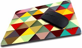qivee Smuly Printed Designer Anti Skid, Thick Non-Slip Rubber Base Mouse Pad Compatible with Computer, Laptops, PC, Home & Office Mousepad HD Quality Mousepad