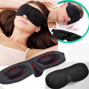 CHEVALIER 3D Soft Silk Sleep Mask, Eye Mask for Blind Fold for Travel Comfort CEM01 Eye Shade