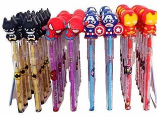 आरनाशॉपी AVENGERS LEAD BULLET PENCIL SUPERHERO DESIGN RETURN GIFT FOR KIDS पेंसिल