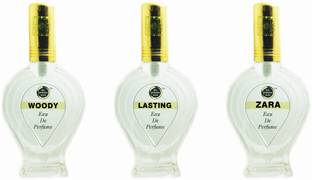 The perfume Store WOODY LASTING ZARA Regular Pack of 3 Eau de Parfum  -  180 ml