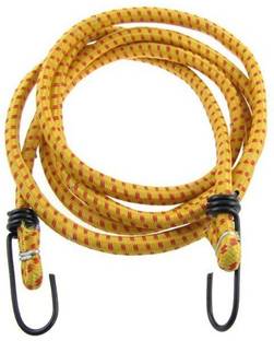 Jiyan Enterprise Stretchable Elastic Rope with Hooks/Bungee Cord for Hanging Clothes, Luggage Strap Multicolor