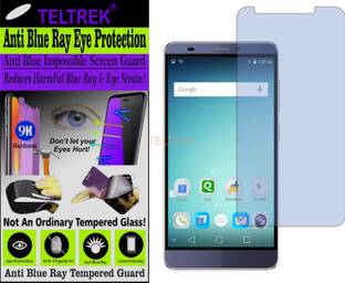 TELTREK Tempered Glass Guard for MICROMAX CANVAS Q417 (Impossible UV AntiBlue Light)