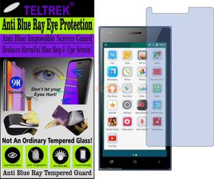 TELTREK Tempered Glass Guard for MICROMAX CANVAS XPERESS 4G (Impossible UV AntiBlue Light)