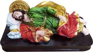 Divine Creations Sleeping St Joseph Statue Decorative Showpiece  -  4 cm
