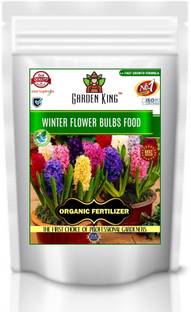 Garden King Winter Flower Bulbs Food, Essential Organic Fertilizer for Winter flower Bulb Plants, Double Filtered with All Required Nutrients and Active Micro-Organism for heavy flowering Fertilizer