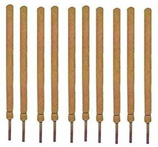 Digihub Coir Moss Stick 3 feet Plant Support - Coco Pole Stick (Pack of 10) - Coir Moss Stick for Money Plant Support, housing & Indoor Plants Garden Mulch