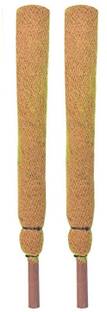 Digihub 3 Feet Coir Moss Stick/Coco Pole for Climbing Plants (Set of 2) Garden Mulch
